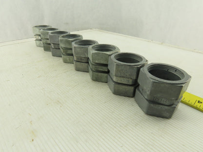 1-1/4" Rigid EMT Conduit Compression Coupling Lot Of 8
