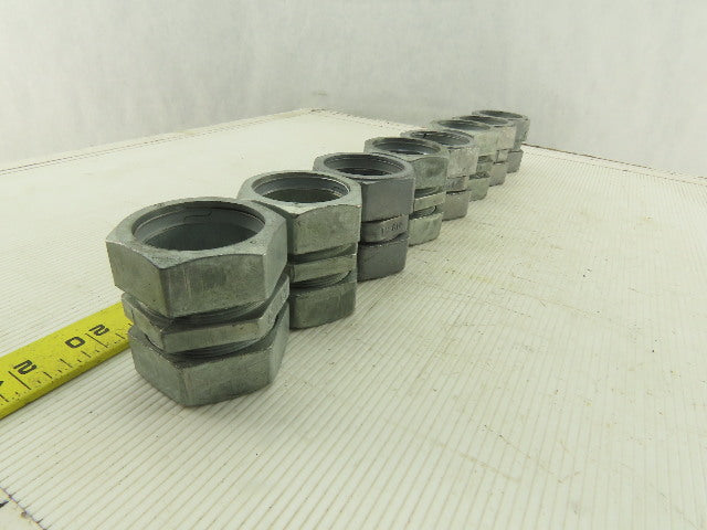 1-1/4" Rigid EMT Conduit Compression Coupling Lot Of 8