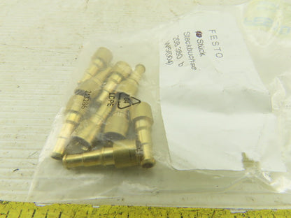 Festo KDV-PK-4 208380 3.4mm Terminal Plug For 6mm Hose Lot Of 9