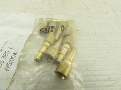 Festo KDV-PK-4 208380 3.4mm Terminal Plug For 6mm Hose Lot Of 9