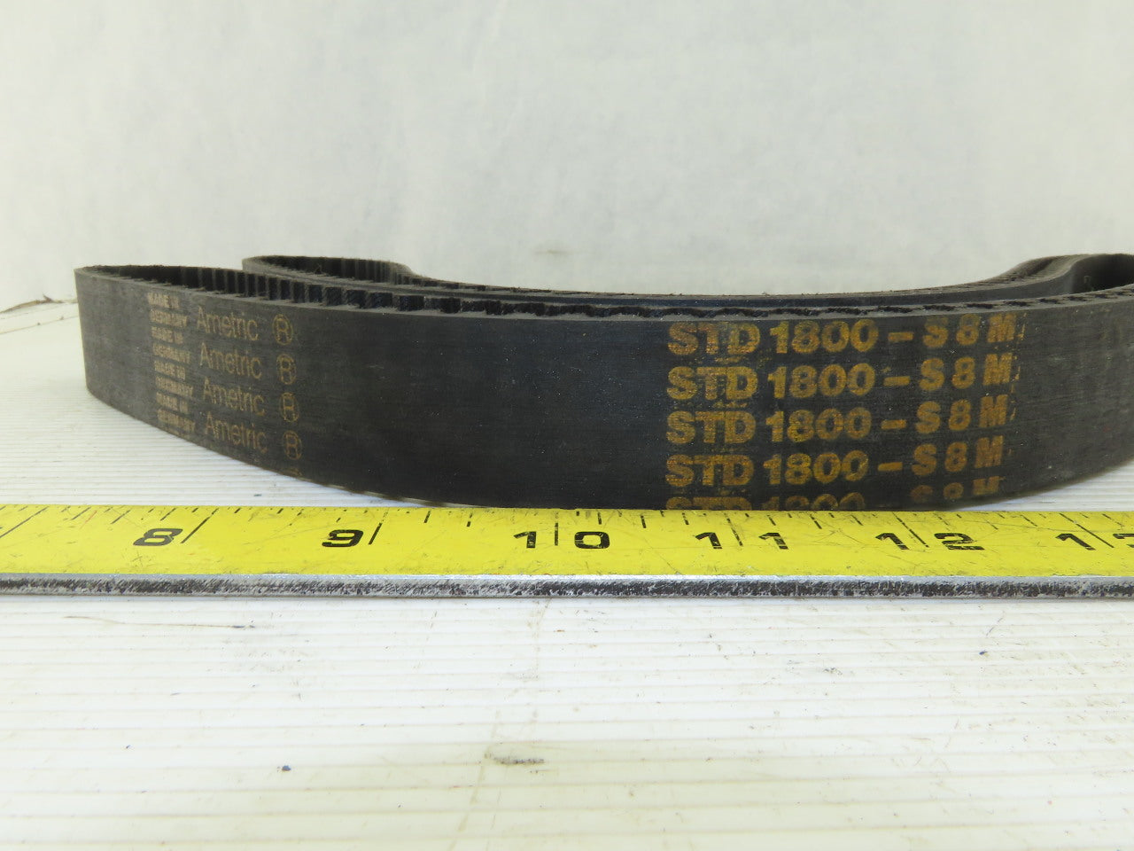 Ametric STD 1800-S8M 225 Teeth Timing Belt 1800mm Pitch Length 30.5mm Wide