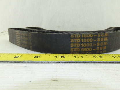 Ametric STD 1800-S8M 225 Teeth Timing Belt 1800mm Pitch Length 30.5mm Wide