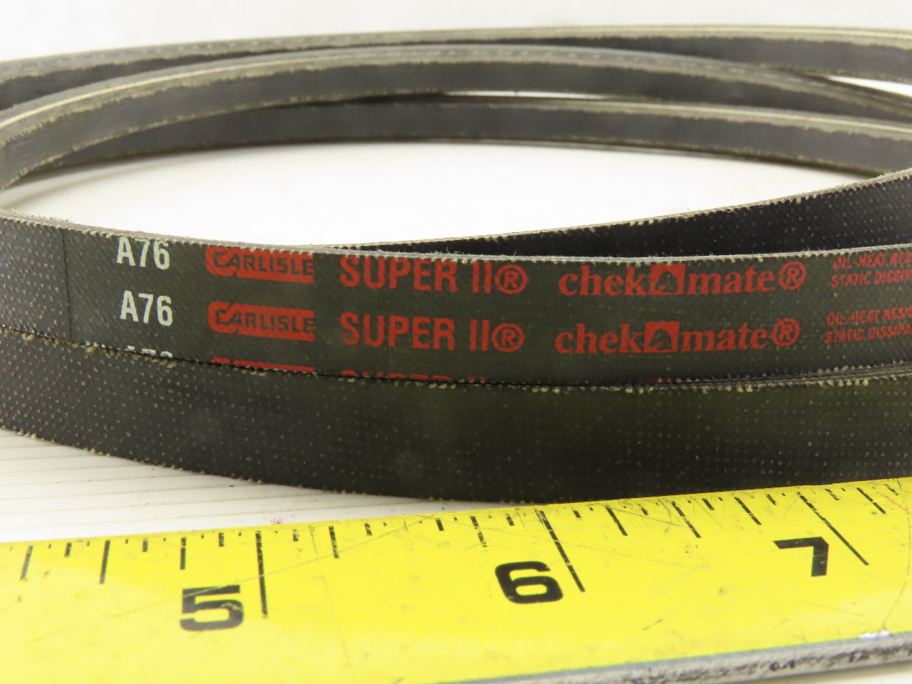 Carlisle A76 Super II Chekmate V-Belt A Section 78.30" Length Lot Of 2