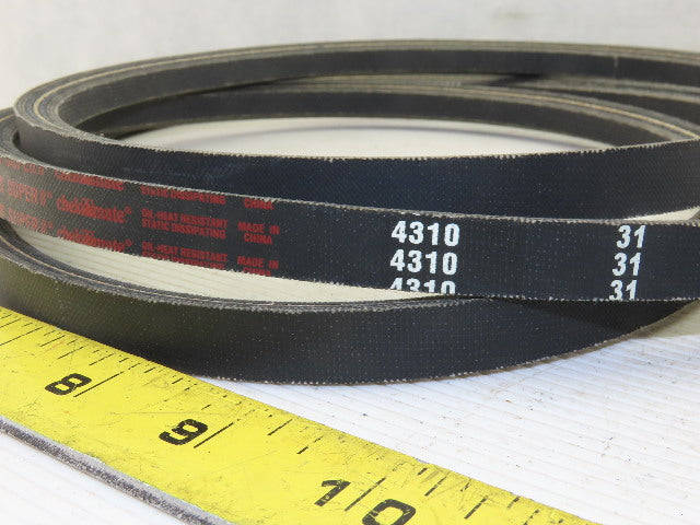 Carlisle A74 Super II Chek Mate A Section V-Belt Lot Of 2