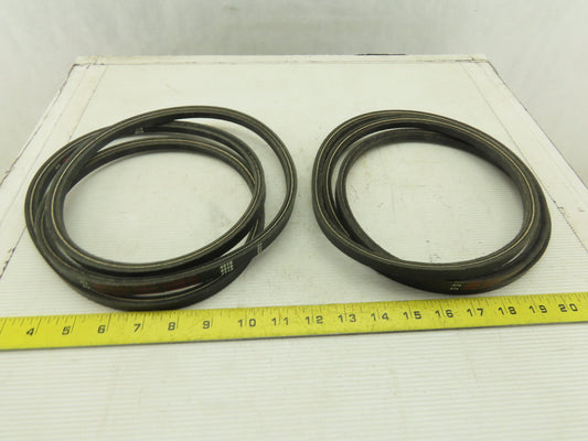 Carlisle A74 Super II Chek Mate A Section V-Belt Lot Of 2
