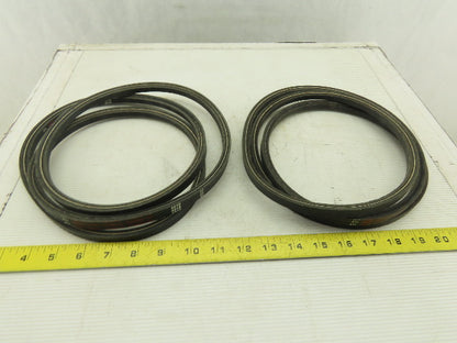 Carlisle A74 Super II Chek Mate A Section V-Belt Lot Of 2