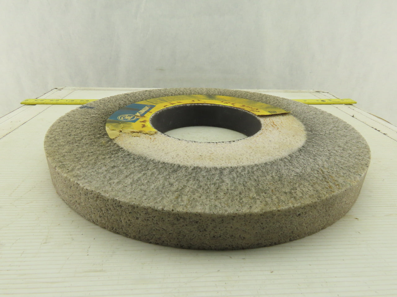 Kinik VH66011014 Used 32A Abrasive Wheel 355x32x127.00 13-1/4" OD 2000M/Min