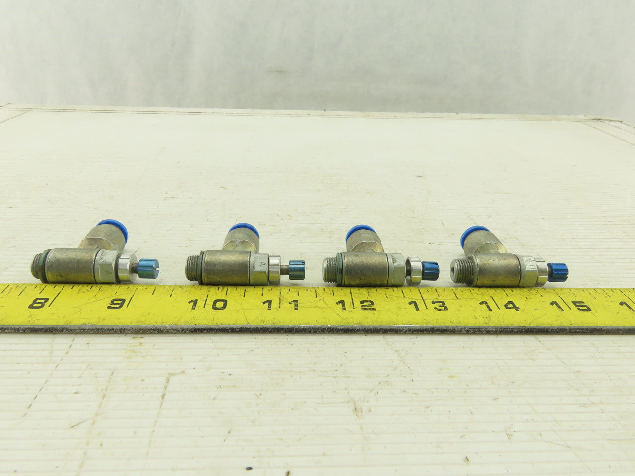 Festo One Way Flow Control Valve 8mm Tube M10 Lot Of 4