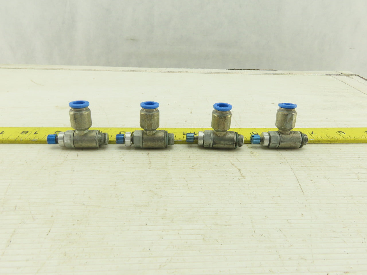 Festo One Way Flow Control Valve 8mm Tube M10 Lot Of 4
