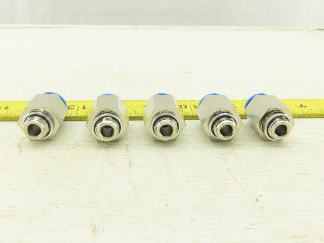 Festo 12mm Tube Push To Connect M14 Air Line Connector Lot Of 5