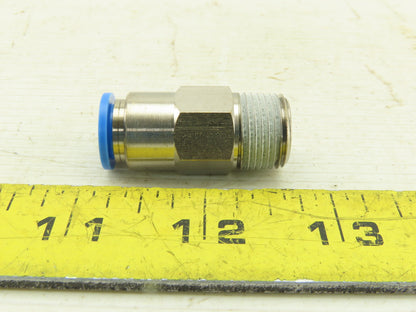 Festo 10mm Push To Connect One Way Check Fitting 3/8 NPT