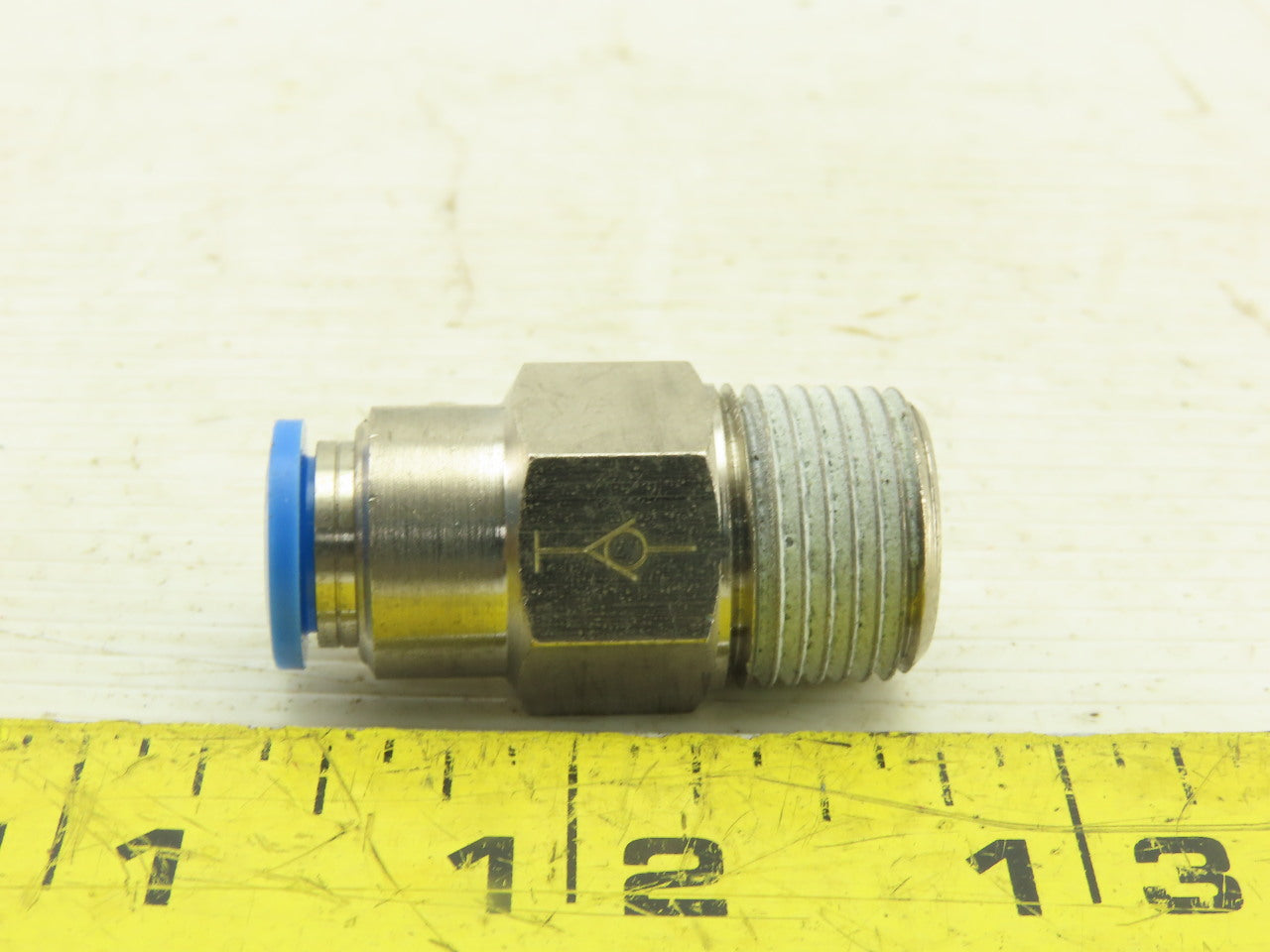 Festo 8mm Push To Connect One Way Check Fitting 3/8 NPT