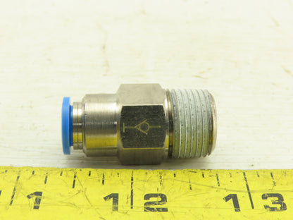 Festo 8mm Push To Connect One Way Check Fitting 3/8 NPT