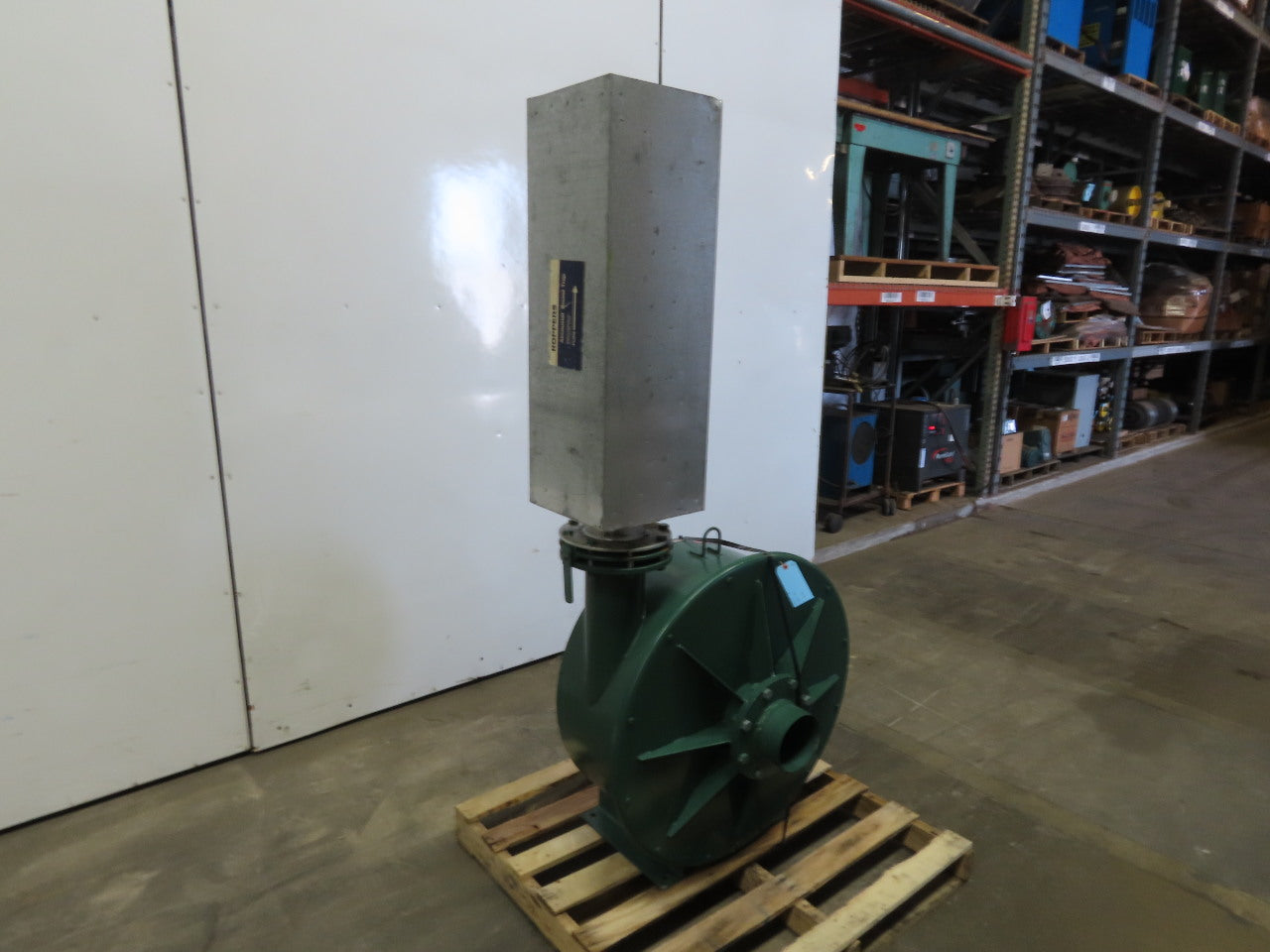 Lamson 15-SG-50 5Hp 3450RPM 200-460V 60Hz Blower W/ Sound Trap Muffler