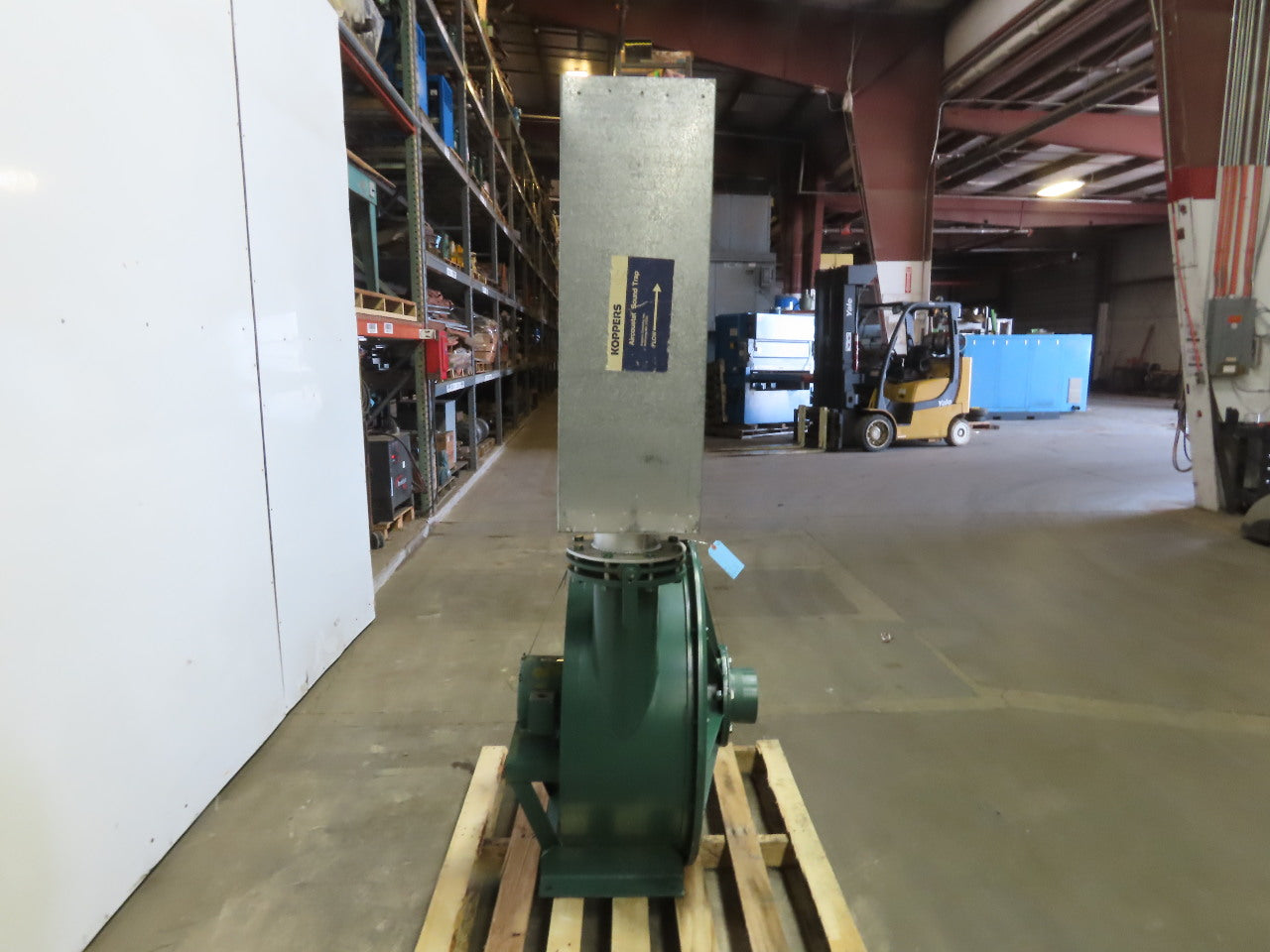 Lamson 15-SG-50 5Hp 3450RPM 200-460V 60Hz Blower W/ Sound Trap Muffler