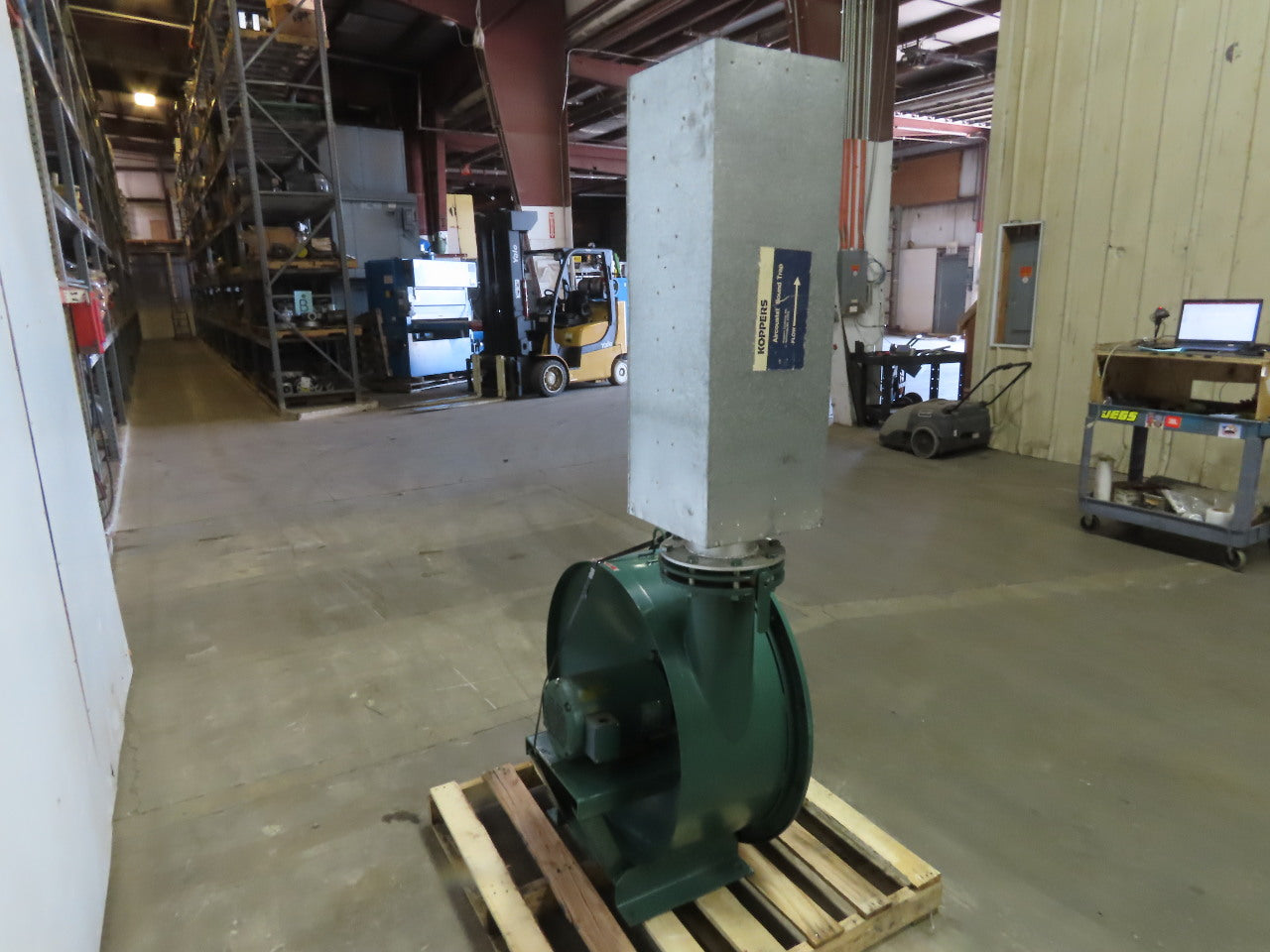 Lamson 15-SG-50 5Hp 3450RPM 200-460V 60Hz Blower W/ Sound Trap Muffler