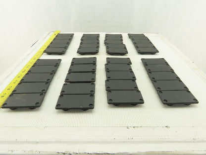 Item 0.0.196.89 80 x 40mm Black 4 Bolt 80/20 Style Conduit Cap Lot Of 40
