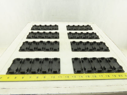 Item 0.0.196.89 80 x 40mm Black 4 Bolt 80/20 Style Conduit Cap Lot Of 40