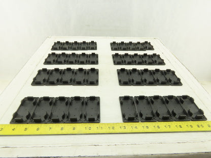 Item 0.0.196.89 80 x 40mm Black 4 Bolt 80/20 Style Conduit Cap Lot Of 40