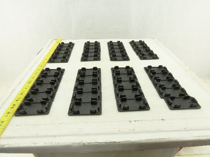 Item 0.0.196.89 80 x 40mm Black 4 Bolt 80/20 Style Conduit Cap Lot Of 40