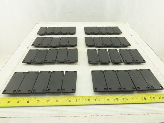 Item 0.0.196.89 80 x 40mm Black 4 Bolt 80/20 Style Conduit Cap Lot Of 40