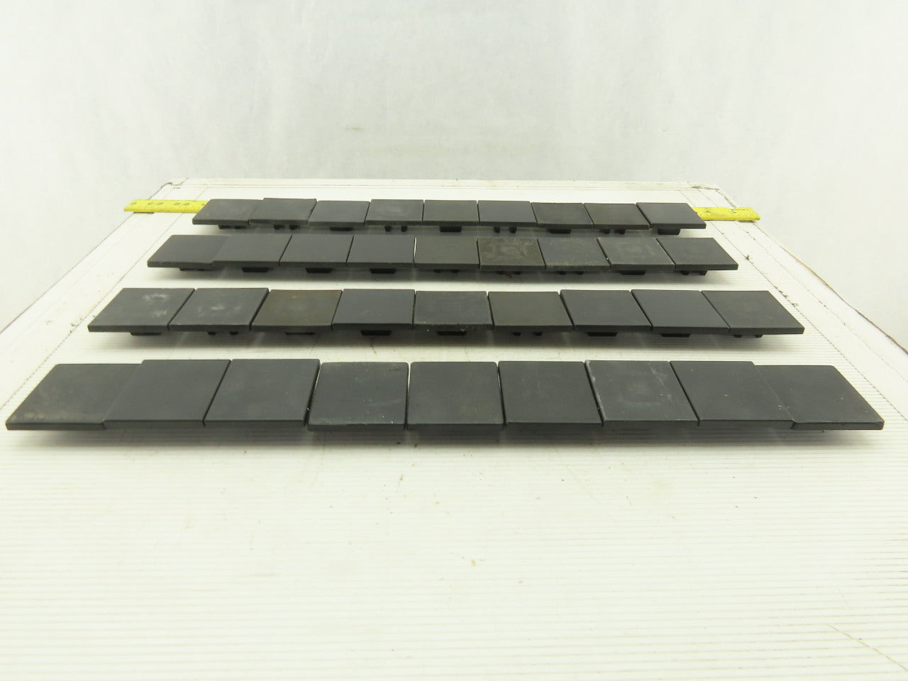 MK2500 50x50mm ABS Plastic 80/20 Style Snap In End Cap Lot Of 36