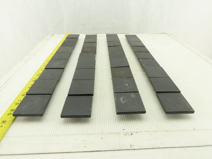 MK2500 50x50mm ABS Plastic 80/20 Style Snap In End Cap Lot Of 36