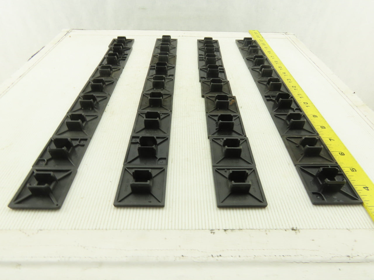 MK2500 50x50mm ABS Plastic 80/20 Style Snap In End Cap Lot Of 36