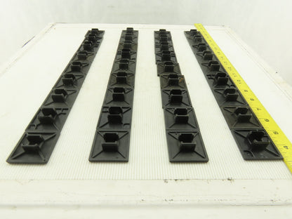 MK2500 50x50mm ABS Plastic 80/20 Style Snap In End Cap Lot Of 36