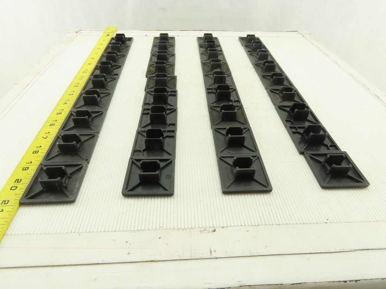 MK2500 50x50mm ABS Plastic 80/20 Style Snap In End Cap Lot Of 36