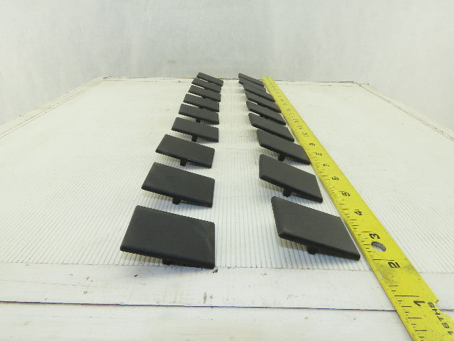 Item 0.0.411.26 40x40 Black End Cap Push In Angle Bracket 80/20 Style Lot Of 18