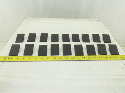 Item 0.0.411.26 40x40 Black End Cap Push In Angle Bracket 80/20 Style Lot Of 18