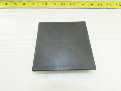 100x100 mm Tube Black ABS Plastic End Cap Tap In Lot Of 17