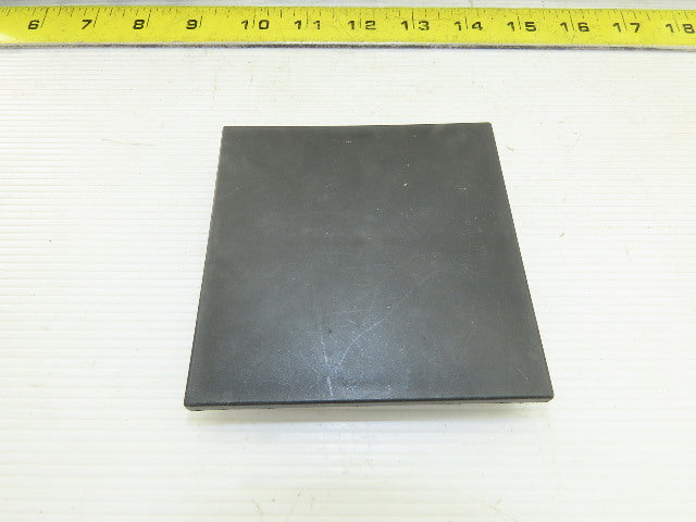 100x100 mm Tube Black ABS Plastic End Cap Tap In Lot Of 17