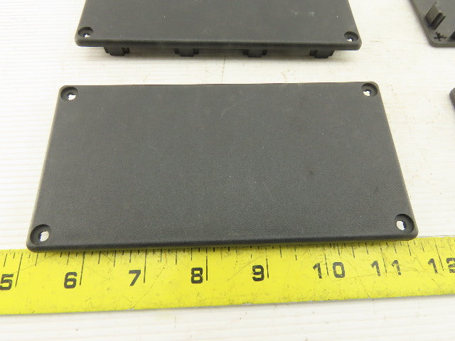 Item 0.0.265.97 160x80 mm ABS Plastic Tube Finishing Conduit End Cap Lot OF 6