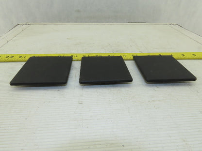 Item 0.0.026.37 80x80mm ABS Plastic Tube Finishing Conduit End Cap Lot Of 3