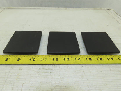 Item 0.0.026.37 80x80mm ABS Plastic Tube Finishing Conduit End Cap Lot Of 3