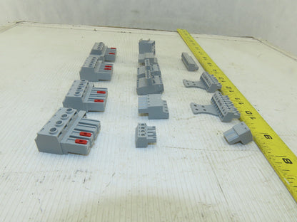 Phoenix Contact Multi Pole Contact Pluggable Wire Terminal Blocks Lot Of 14