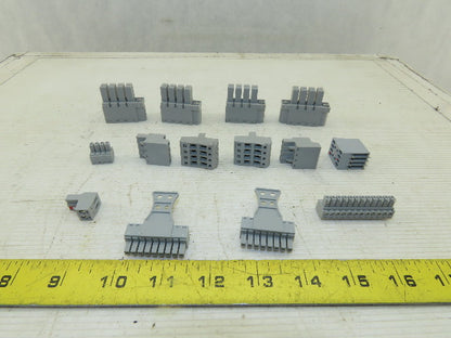 Phoenix Contact Multi Pole Contact Pluggable Wire Terminal Blocks Lot Of 14