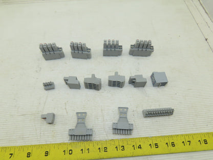 Phoenix Contact Multi Pole Contact Pluggable Wire Terminal Blocks Lot Of 14