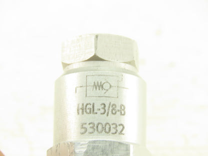 Festo HGL-3/8-8 530032 3/8 Piloted Non Return Air Valve