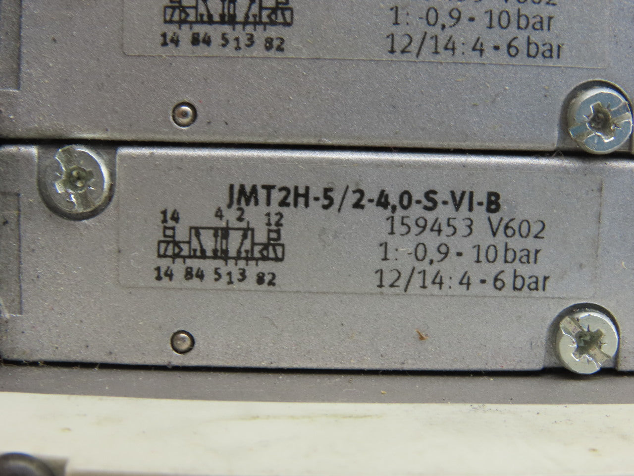 Festo IMT2H-5/2-4.0-S-VI-B Pneumatic Solenoid Valve Assembly 24VDC