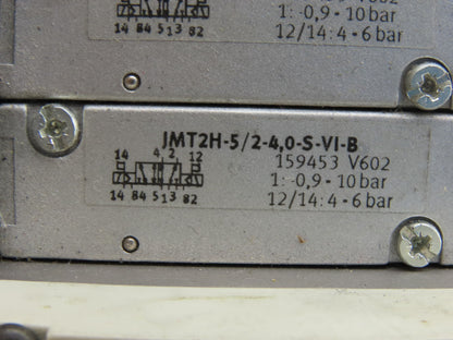 Festo IMT2H-5/2-4.0-S-VI-B Pneumatic Solenoid Valve Assembly 24VDC
