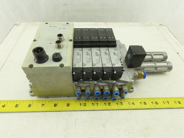 Festo IMT2H-5/2-4.0-S-VI-B Pneumatic Solenoid Valve Assembly 24VDC