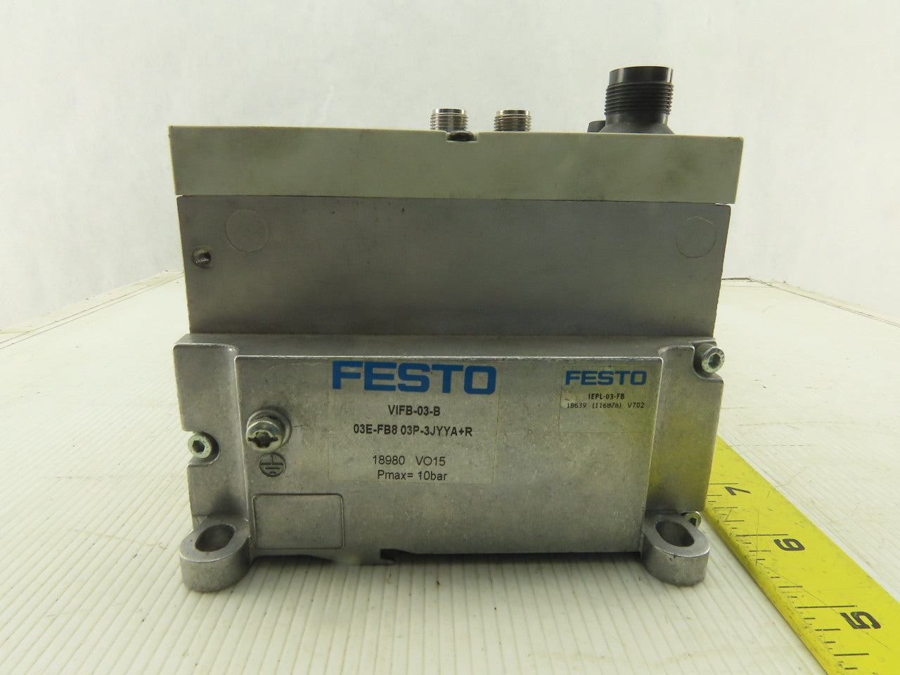 Festo IMT2H-5/2-4.0-S-VI-B Pneumatic Solenoid Valve Assembly 24VDC