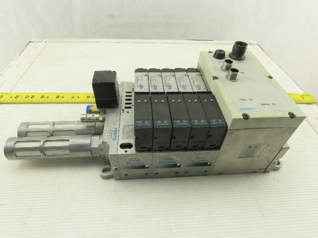 Festo IMT2H-5/2-4.0-S-VI-B Pneumatic Solenoid Valve Assembly 24VDC