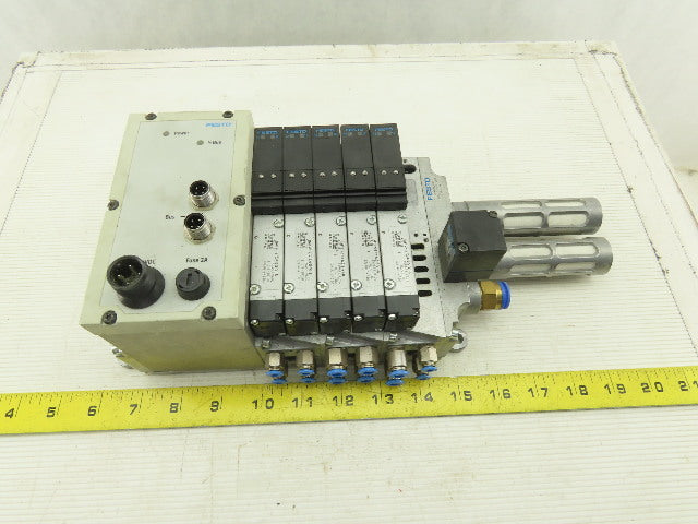 Festo IMT2H-5/2-4.0-S-VI-B Pneumatic Solenoid Valve Assembly 24VDC