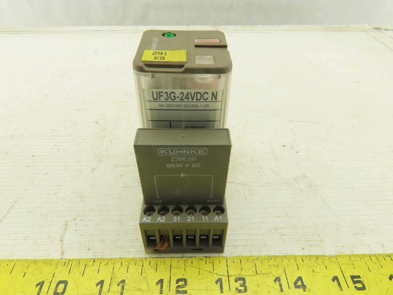 Kuhnke UF3G-24VDC 4A 250VAC Relay With Socket