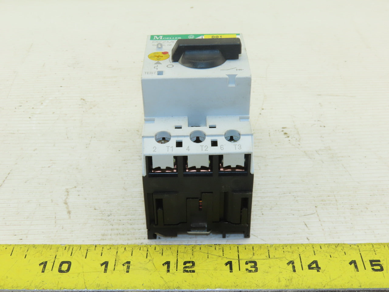 Moeller PKZM0-2.5 600V 1-1/2Hp 3Ph Motor Starter Circuit Breaker 1.6-2.5A Lot/2