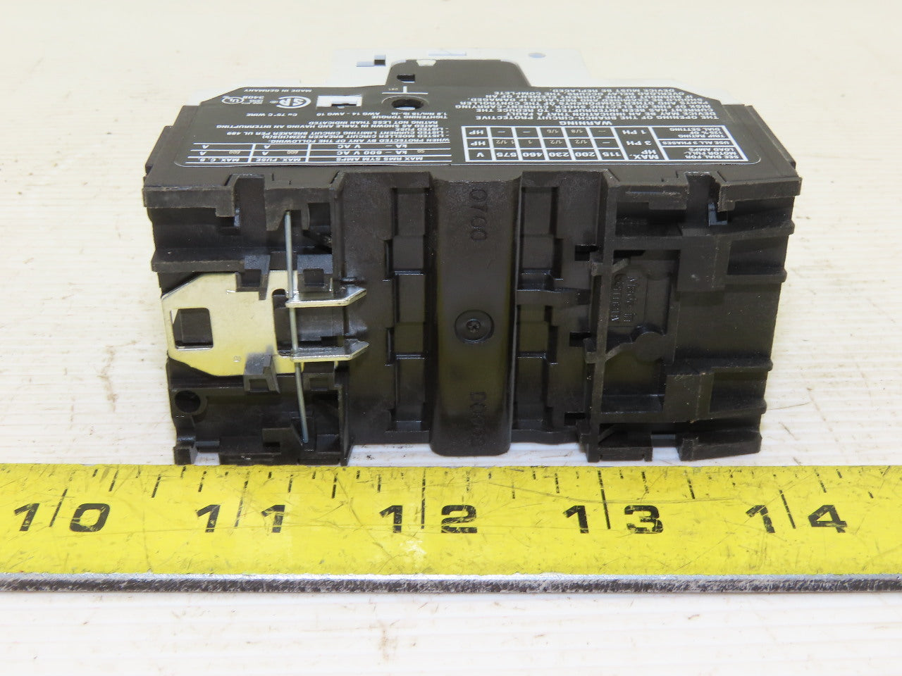 Moeller PKZM0-2.5 600V 1-1/2Hp 3Ph Motor Starter Circuit Breaker 1.6-2.5A Lot/2